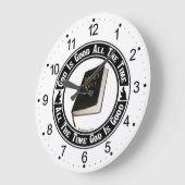 神は大きな時計 ラージ壁時計 (傾斜)