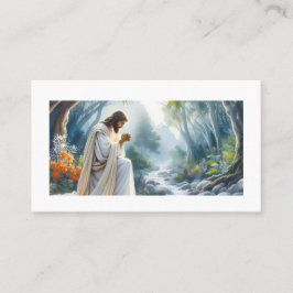 神は天国に入る鍵である。 名刺