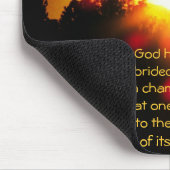 神は太陽のために天幕を張った マウスパッド (コーナー)