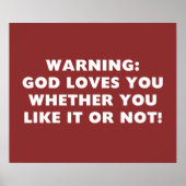 神は好むと好まざるとを問わず ポスター (正面)