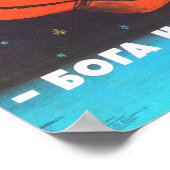 神は存在しない!/ Бога Нет!コスモナウユリ・ガガーリン ポスター (角)