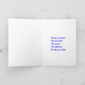 神は完全に母のイースターカードを祝福する シーズンカード (内部)