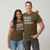 神は定め信じるそうだと言った Tシャツ (ユニセックス)