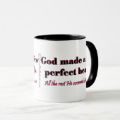 神は少数の完全な頭部を作りました マグカップ (正面右)