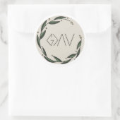 神は山素晴らしと谷と同じ ラウンドシール (バッグ)