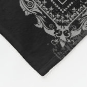 神は常にあなた方と共にあり、決して一人ではない フリースブランケット (角)