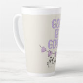 神は常に善し カフェラテマグ (左アングル)