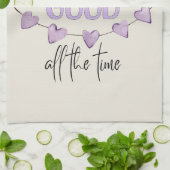 神は常に善し キッチンタオル (折り畳み)