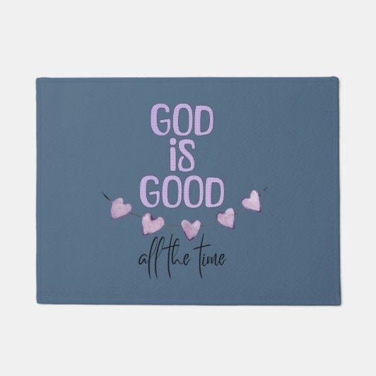 神は常に善し ドアマット (正面)