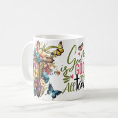 神は常に善である – 信仰インスパイア- コーヒーマグカップ (正面左)