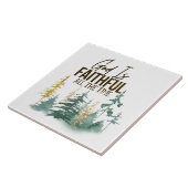 神は常に忠実である タイル (側面)