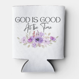 神は常に良いクリスチャンの引用文花 缶クーラー