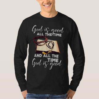 神は常に良い引用文イエスキリストFa Tシャツ