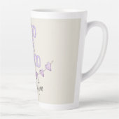 神は常に良い カフェラテマグ (右)