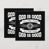 神は常に良い – クリスチャン セーブザデート (正面/裏面)