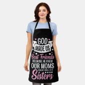 神は彼が知って最高のいたので私たちの友達になった エプロン (着用した状態)