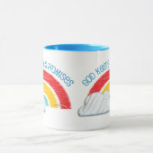 神は彼の約束のキリスト教のコーヒー・マグを保ちます マグカップ (中央)