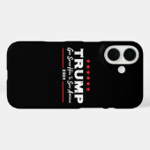 神は彼を救いアメリカを救う トランプ 47 Case-Mate iPhoneケース (裏面 (横))