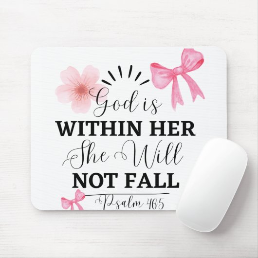 神は彼女のマウスパッドの中にいる マウスパッド (マウス)
