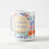 神は彼女のマグカップの中にある コーヒーマグカップ (正面左)