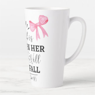 神は彼女のマグカップ内にある カフェラテマグ