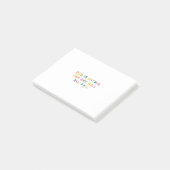 神は彼女の中にいるので、彼女は失敗しない ポストイット (アングル)