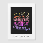 神は彼女の内にあり、彼女は女の子を信仰しない秋 (正面)