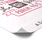 神は彼女の内にあり、彼女は女の子を信仰しない秋 ポスター (角)