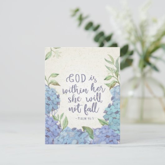 神は彼女の内にあり、彼女は宗教的な地位を秋しない シーズンカード (スタンド正面)