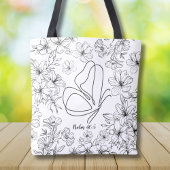 神は彼女の内にあり、彼女は秋トートバッグ トートバッグ