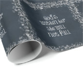 神は彼女の内にあり、彼女は聖書の聖句を秋しない ラッピングペーパー (ロールコーナー)