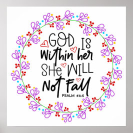 神は彼女の内にある ポスター