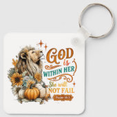 神は彼女の内にいる… キーホルダー (裏面)