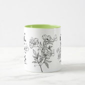 神は彼女の詩篇の中にある46:5聖書の聖句の贈り物 マグカップ (中央)