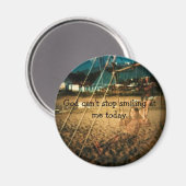 神は微笑みストップを浮かべな… マグネット (正面/裏面)