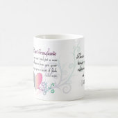 神は心臓移植を与えます コーヒーマグカップ (中央)