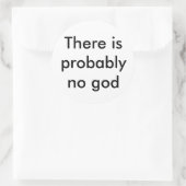 神は恐らく存在しない ラウンドシール (バッグ)