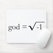 神は想像です マウスパッド (マウス)