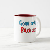 神は愚かな人々を愛さなければなりません ツートーンマグカップ (正面右)