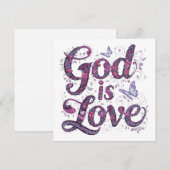 神は愛である シーズンカード (正面/裏面)
