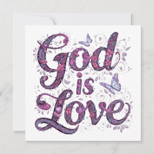 神は愛である シーズンカード (正面)