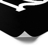 神は愛である」信仰芸術的タイポグラフィ ポスター (角)