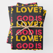 神は愛である:穏やかな思い出 ラッピングペーパーシート (インサイチュ)