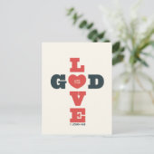 神は愛です ポストカード (スタンド正面)