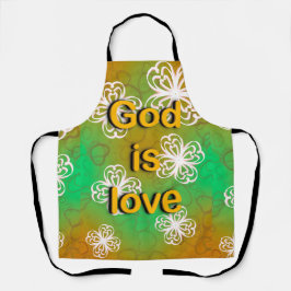 神は愛なり エプロン