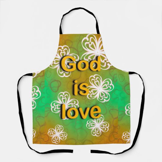 神は愛なり エプロン (正面)