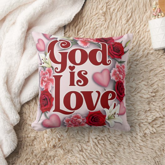 神は愛なり クッション (ブランケット)