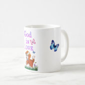神は愛なり コーヒーマグカップ (正面右)