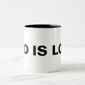 神は愛なり ツートーンマグカップ (中央)