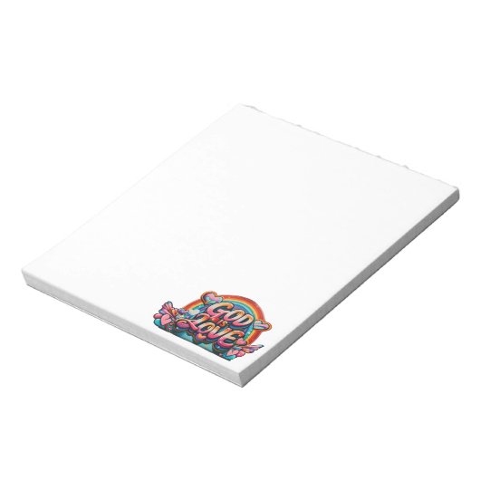 神は愛なり ノートパッド (回転)